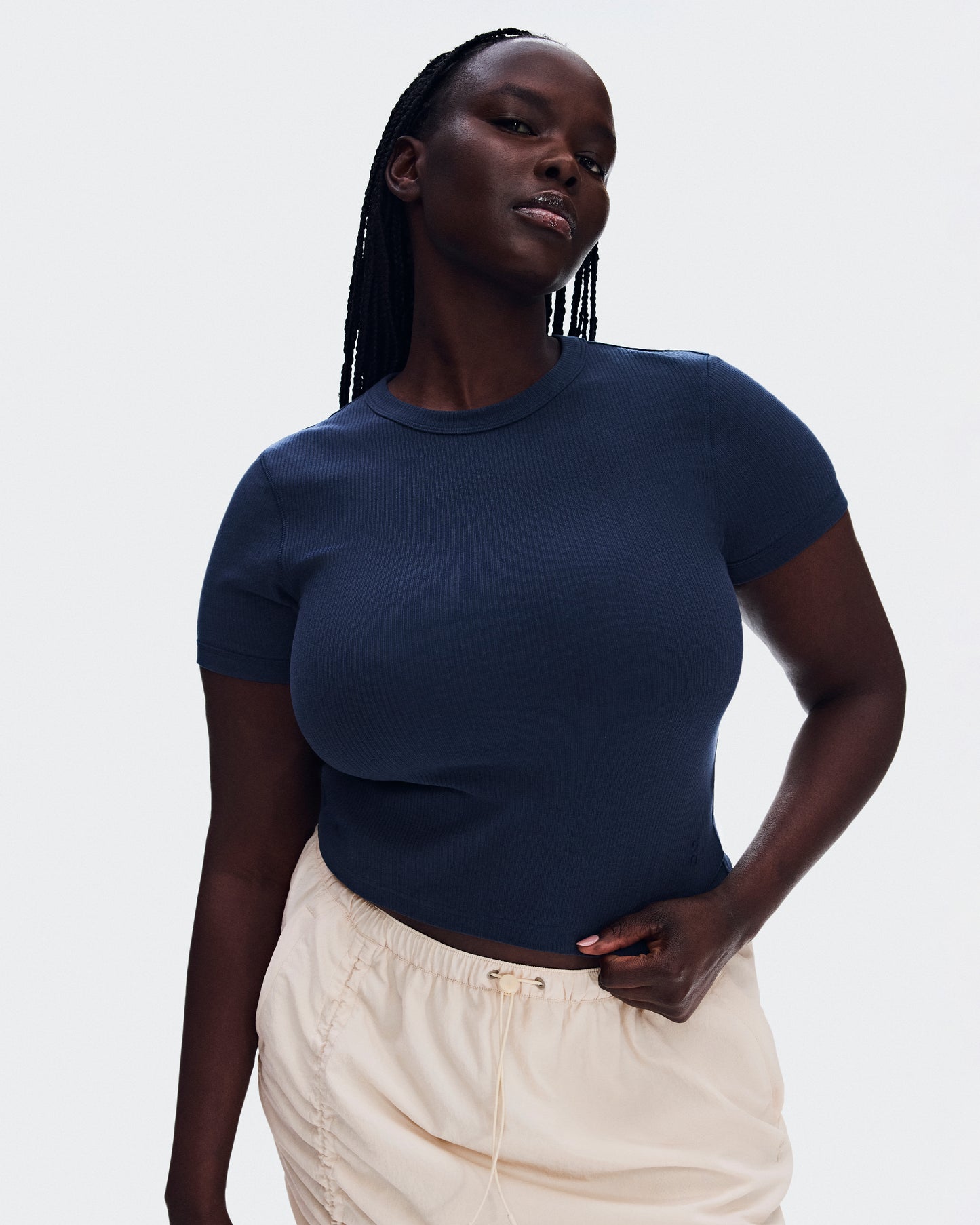 All-Day Ribbed T-Shirt
