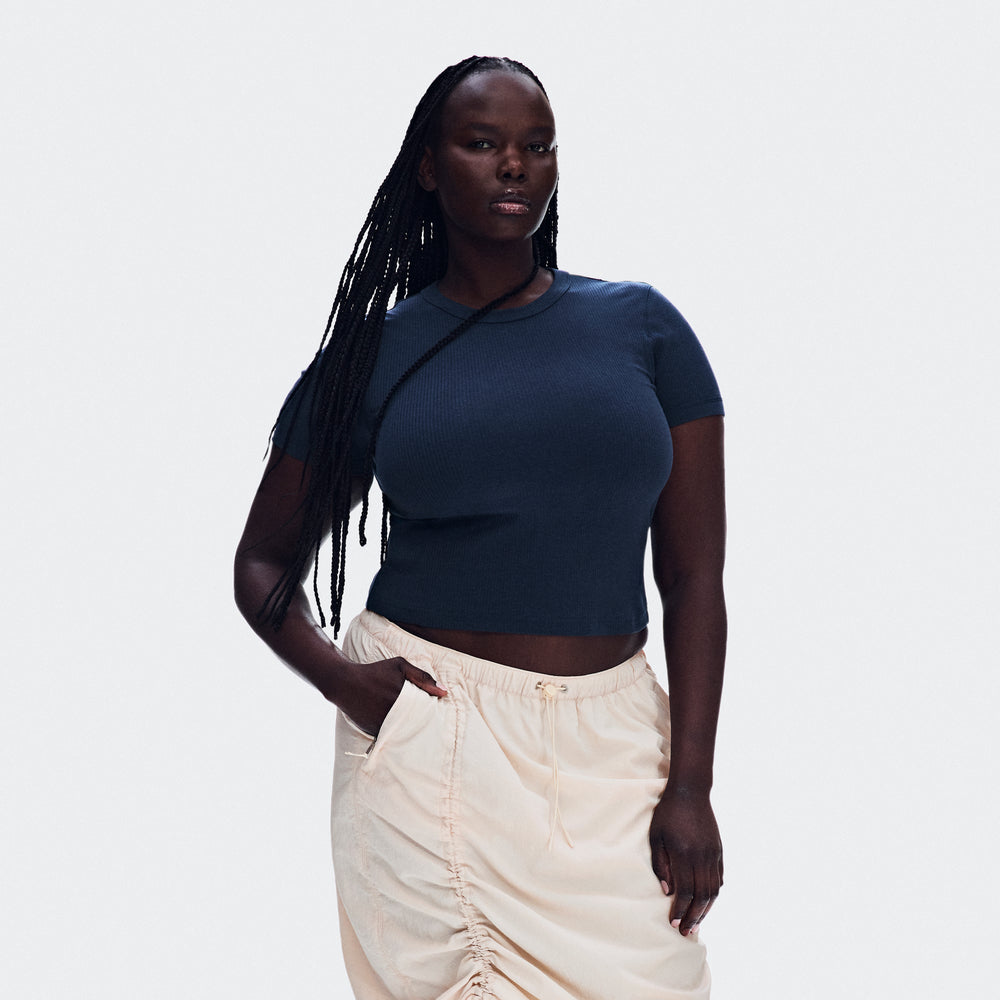 All-Day Ribbed T-Shirt